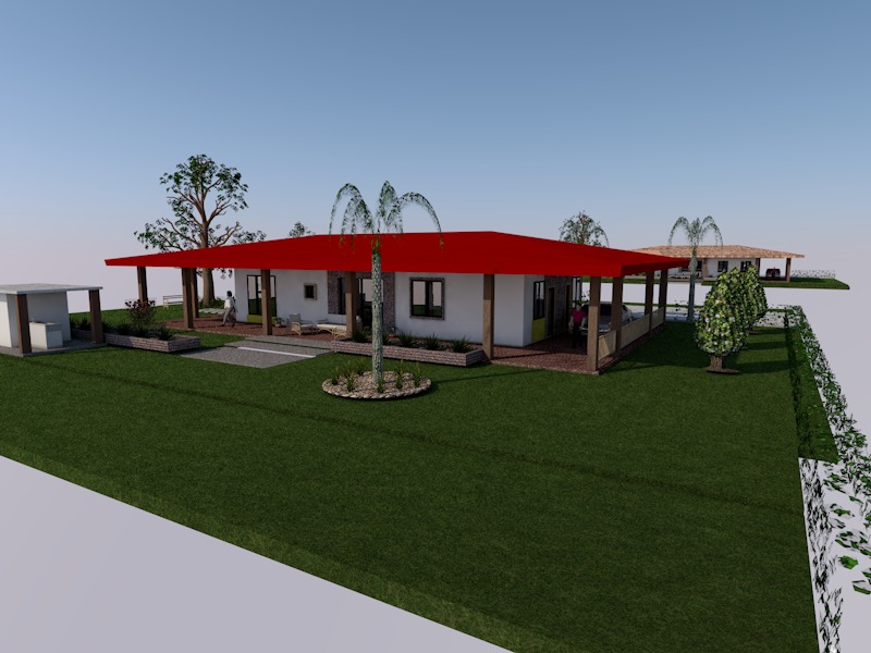 Topo 57+ imagem casas de cuatro aguas con corredor - Abzlocal.mx